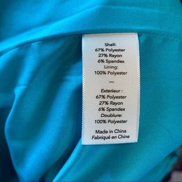 Likely Nicolette Gown in Teal Blue Long Formal Maxi Dress - Picture 7 of 10